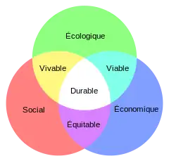 schéma du développement durable
