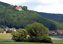 Le château de Schaumbourg, siège ancestral éponyme du comté.