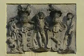 Armoiries d'alliance de von Benckendorff et von Niclot.