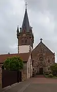 L'église Saint-Étienne de Schnersheim.