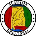 Blason de Alabama