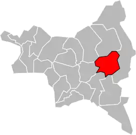 Canton Livry-Gargan en 2020