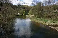 Confluent de la Meuse et de la Semois à Monthermé