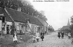 La route de la Chapelotte.