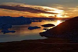 Rives de Sermermiut.