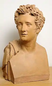 Jean-Baptiste Dugas-Montbel, helléniste, député du Rhône, plâtre patiné.