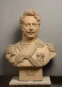 Le Baron de Castel-Bajeac (1806), plâtre.