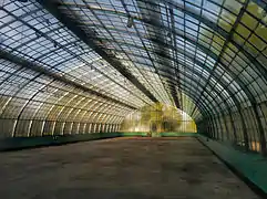 Serre en rénovation en 2012.