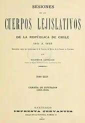 page d'un ouvrage écrit en espagnol.