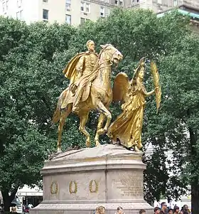 Monument au général Sherman&nbsp;(en) (1902), New York, Central Park.