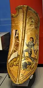 Bouclier de parade, vers 1470-1490, Londres, British Museum.