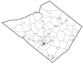 Localisation de Shillington