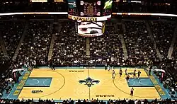 Parquet des New Orleans Hornets