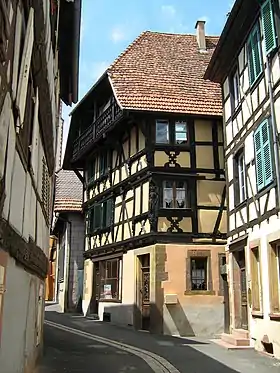 La Maison Siegler (côté gauche)