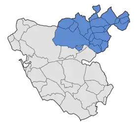 Localisation de Sierra de Cádiz