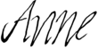 Signature de Anne d’Autriche