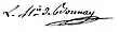 Signature de Charles-François de Bonnay