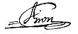 Signature de Jean-Marie Bion