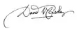 Signature de David Nicolas