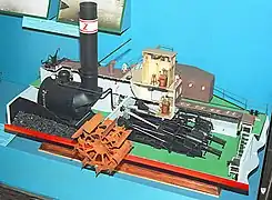 Maquette se trouvant dans le musée Morskie à Gdansk&nbsp;(pl)