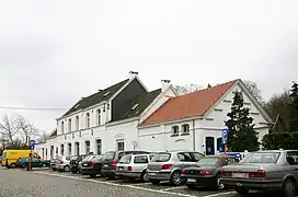 Bâtiment de la gare en 2002.