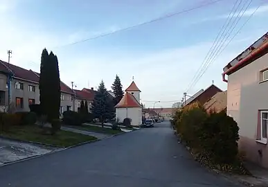 Skalka : rue principale.