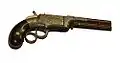 Un pistolet Smith & Wesson Volcanic, circa 1855, en calibre .31