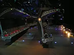 Embarquement sur Soarin' Over California.