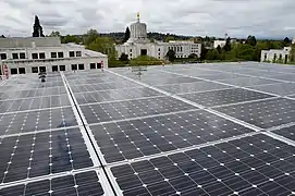 Panneaux photovoltaïques.