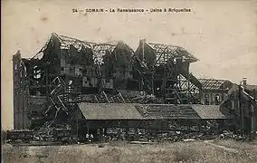 Somain lavoir détruit 4
