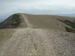 Sommet du Milobre de Bouisse (878&nbsp;m).