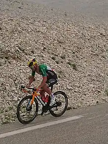 Sonny Colbrelli au Mont Ventoux lors du Tour de France 2021