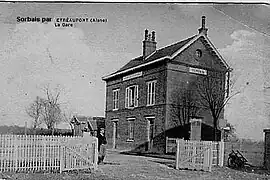 La gare au début du XXe&nbsp;siècle