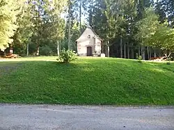 La chapelle dite Pauluskapelle,  XIXe&nbsp;siècle en limite de l'ancien ban d'Eidenheim.