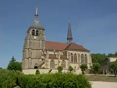 L'église de Soulaines,