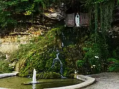 La fontaine pétrifiante.