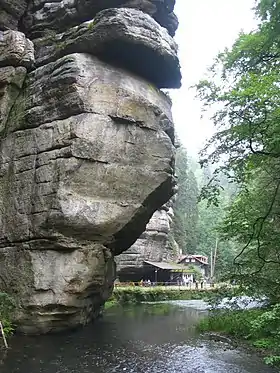 Les gorges de la Kamenice (Soutěsky Kamenice).