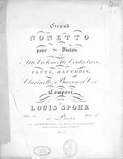 Image illustrative de l’article Nonette (Spohr)