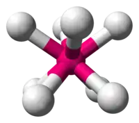 Géométrie moléculaire antiprismatique carrée