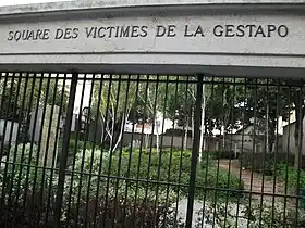 Image illustrative de l’article Square des Victimes-de-la-Gestapo