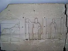 Stèle funéraire romaine Ier – IIIe siècles