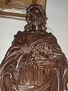 Statue de Saint Jacques le Majeur.