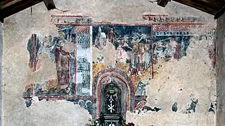 Ensemble de la fresque en 2009.