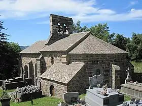 Chevet de l'église.