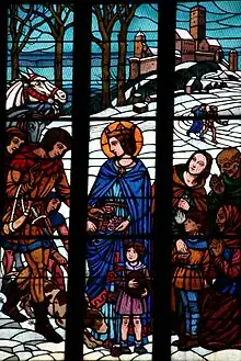 Vitrail de la cathédrale Sao Pedro de Alcantara.