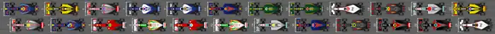 Photo de la grille de départ du Grand Prix