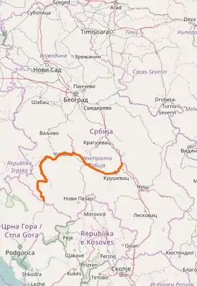 Image illustrative de l’article Route magistrale 23 (Serbie)