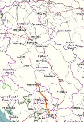 Image illustrative de l’article Route magistrale 31 (Serbie)