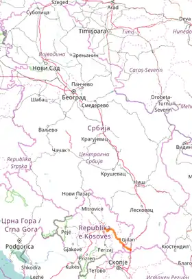 Image illustrative de l’article Route magistrale 42 (Serbie)