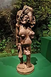 Statue anthropomorphe.